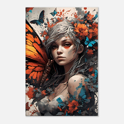 “Serenade of the Butterflies” 2D digital Art Canvas Art