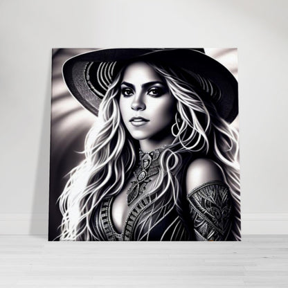 Shakira Canvas erstellt von Ötzi Frosty