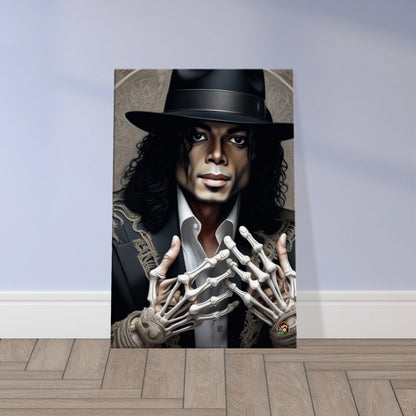 Lienzo de Michael Jackson creado por Ötzi Frosty