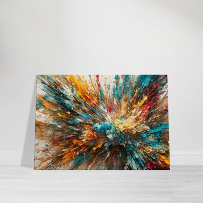 Action Painting Canvas Art