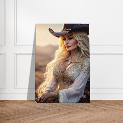 Dolly Parton Leinwand erstellt von Ötzi Frosty