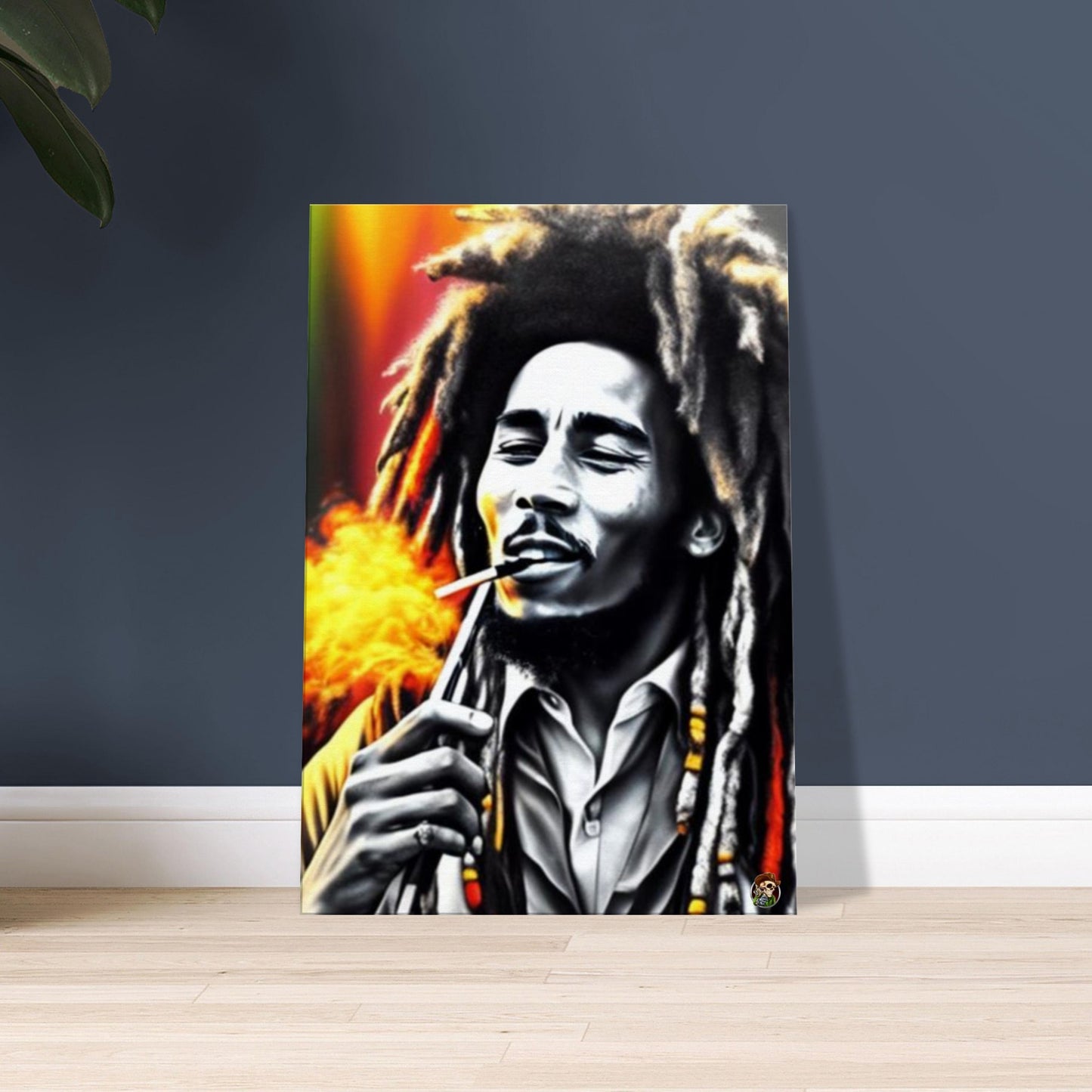 Bob Marley Canvas gemaakt door Ötzi Frosty
