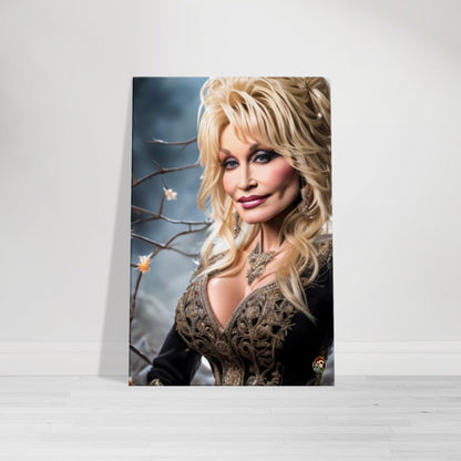 Dolly Parton Canvas created by Ötzi Frosty