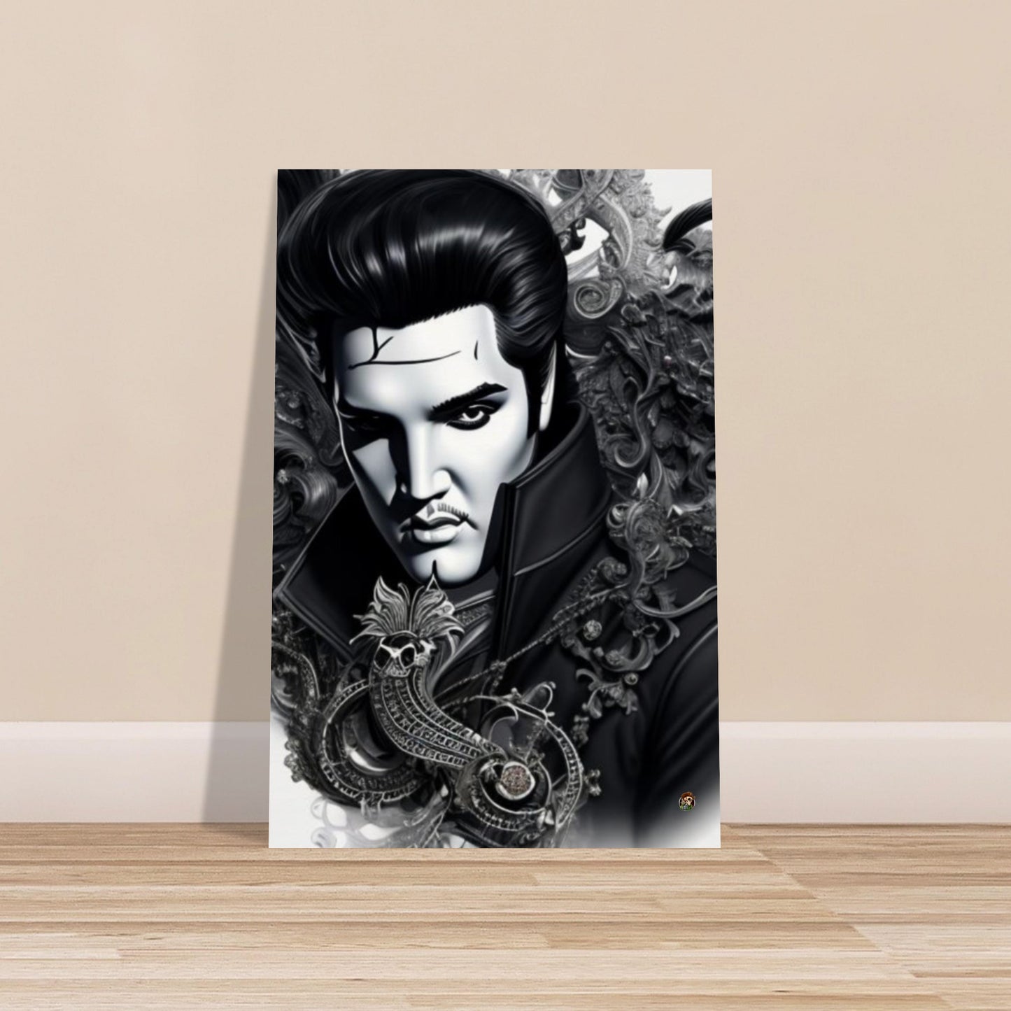 Elvis Presley Museum-kwaliteit mat papier poster. gemaakt door Ötzi Frosty