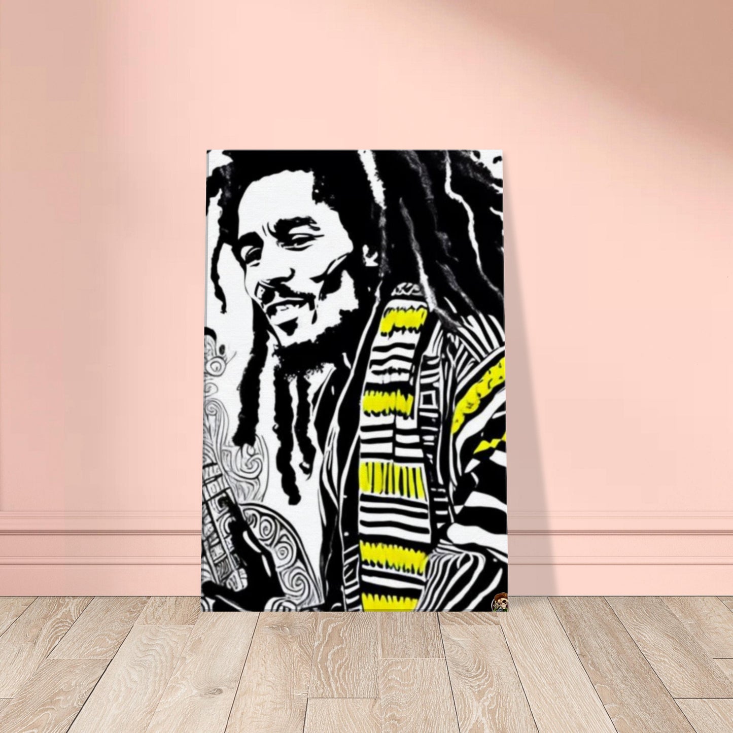 Bob Marley Canvas gemaakt door Ötzi Frosty