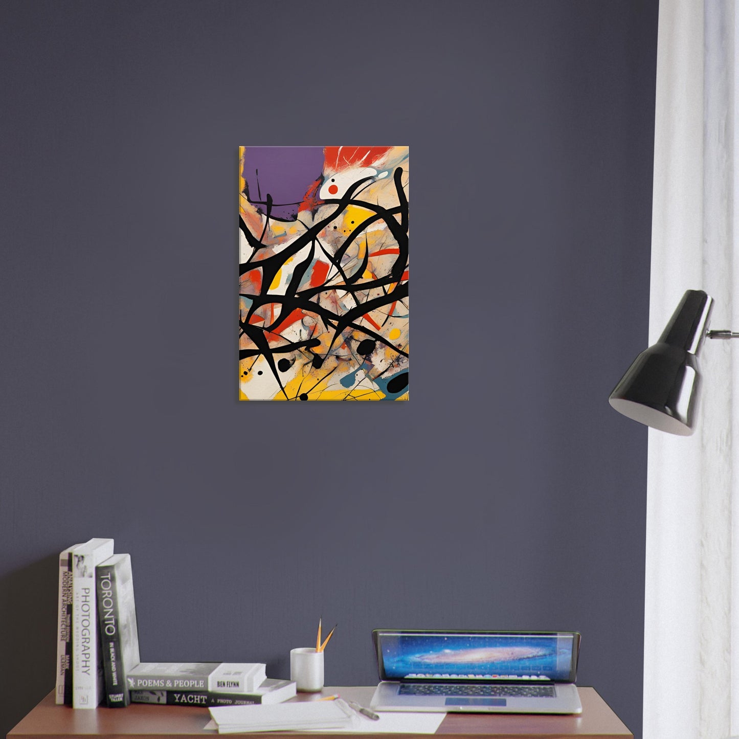„Enigmatic Forest Palette“ Expressionisme Canvas Art