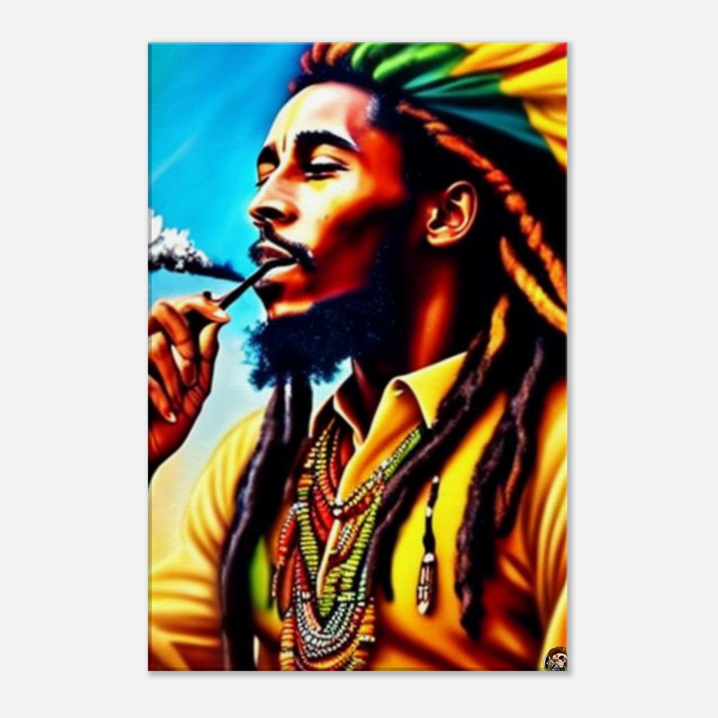 Bob Marley Canvas erstellt von Ötzi Frosty
