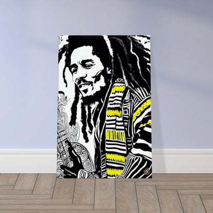 Bob Marley Canvas created by Ötzi Frosty