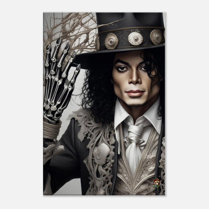 Lienzo de Michael Jackson creado por Ötzi Frosty