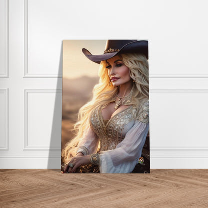 Dolly Parton Canvas gemaakt door Ötzi Frosty