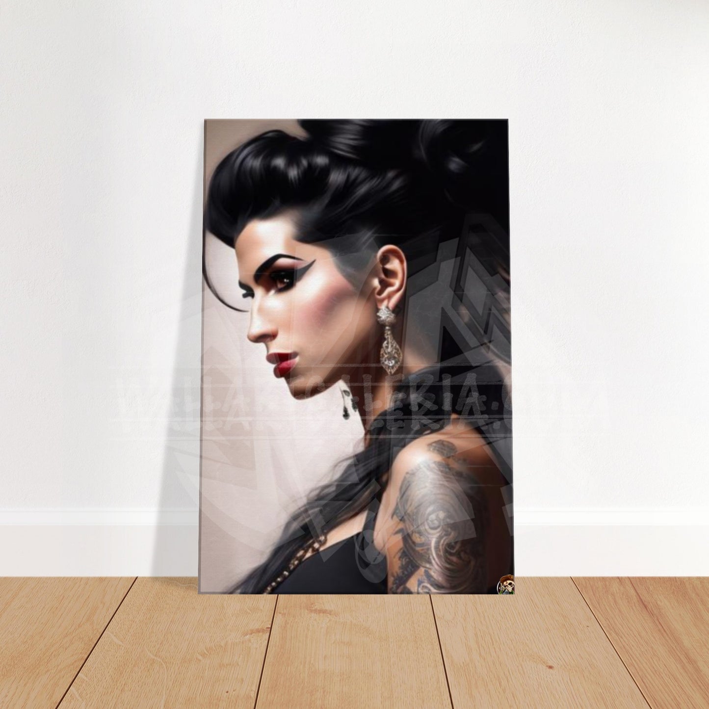 Amy Winehouse Lienzo creado por Ötzi Frosty
