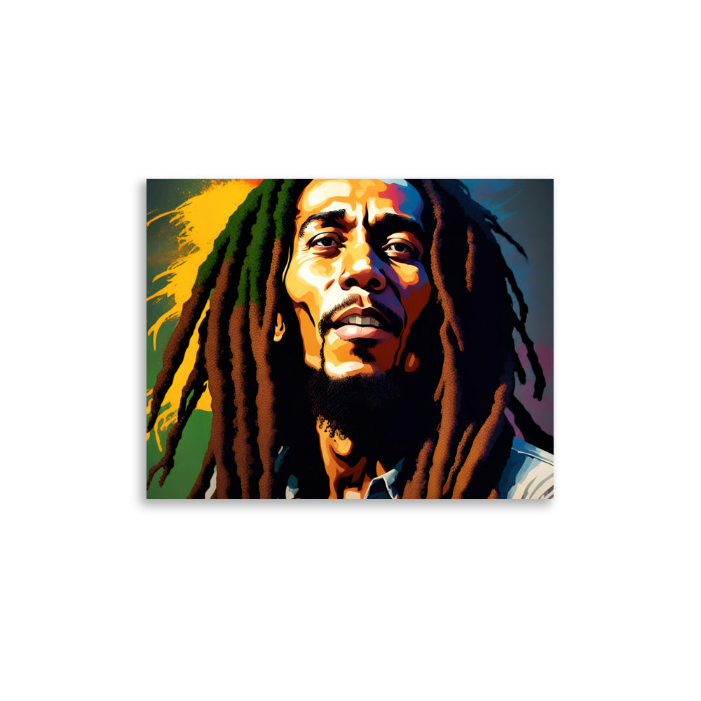 Legend's Melody Bob Marley in Rhythmic Radiance