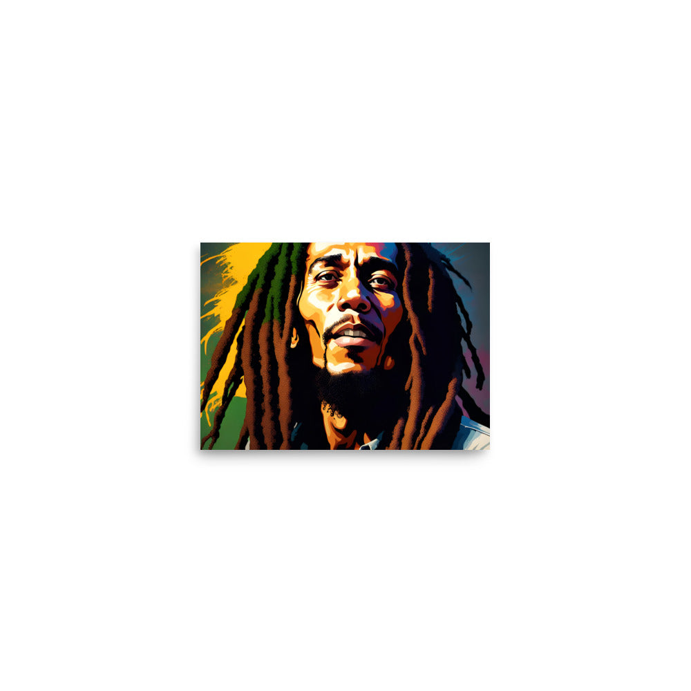 Legend's Melody Bob Marley in Rhythmic Radiance