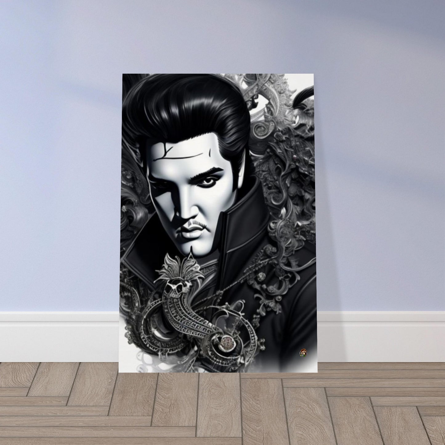 Elvis Presley Museum-Quality Matte Paper Poster. created by Ötzi Frosty