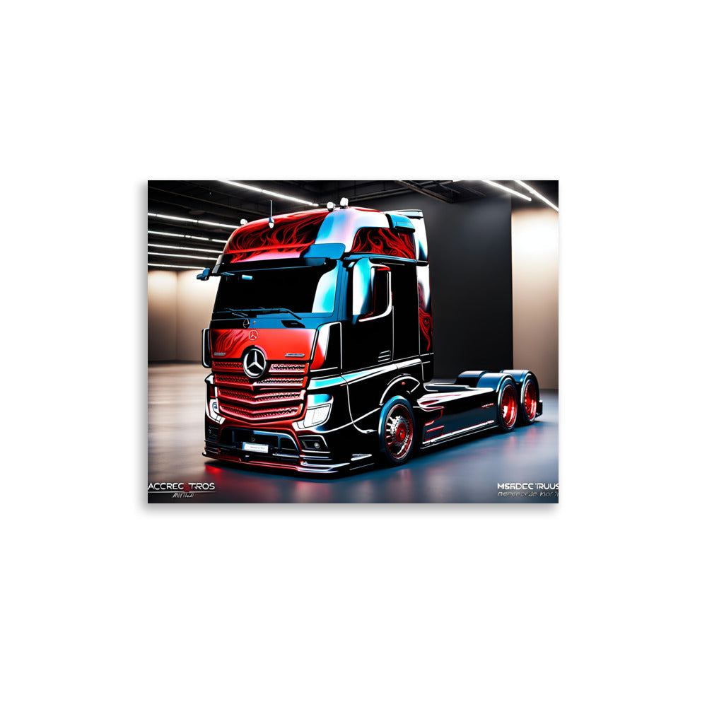 Mercedes Actros A Symphony of Power and Elegance.