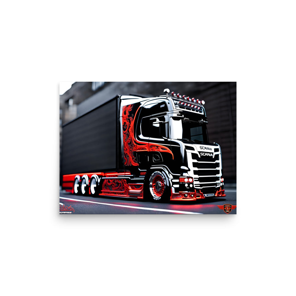 Scania Spectra A Showstopper in Special Paint