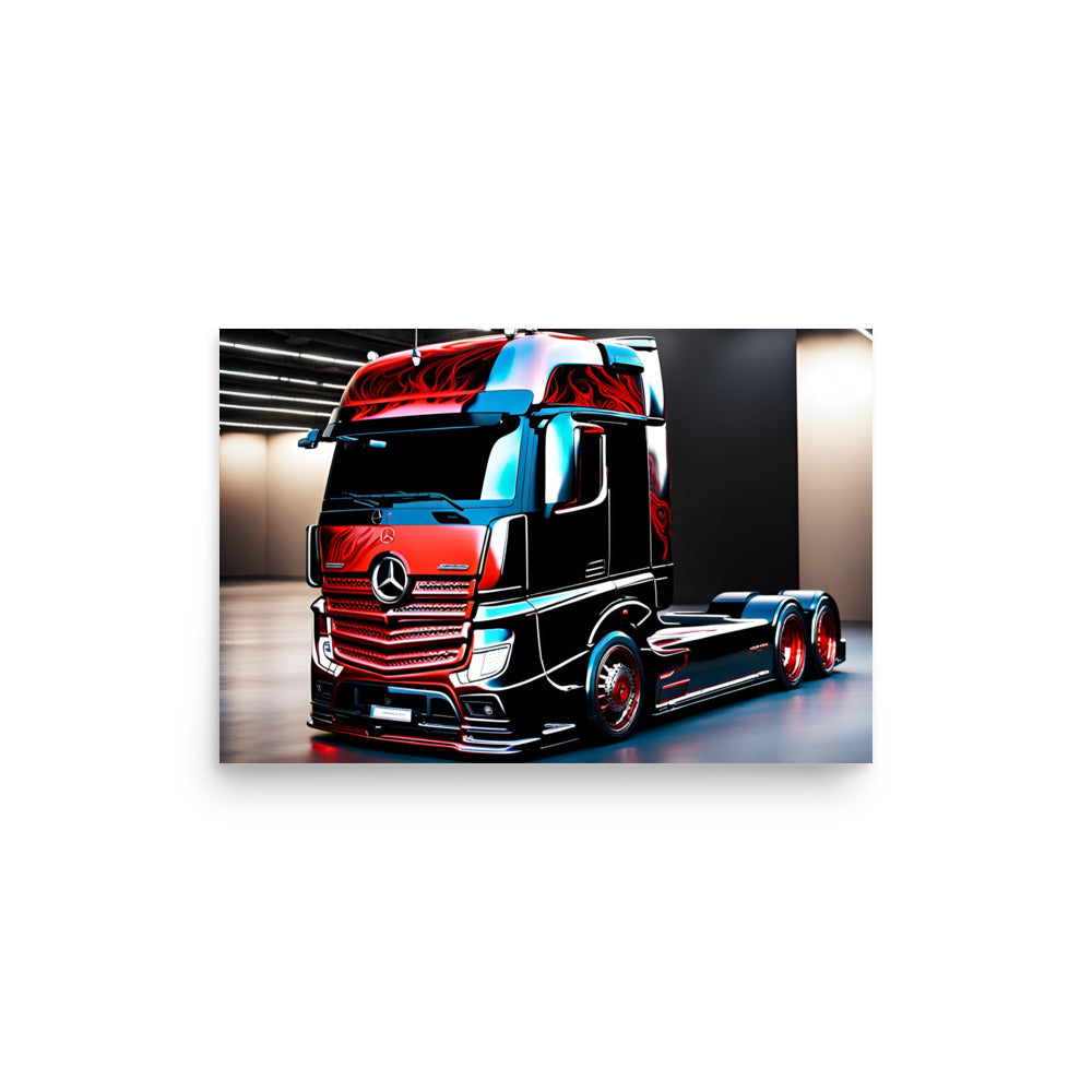 Mercedes Actros A Symphony of Power and Elegance.
