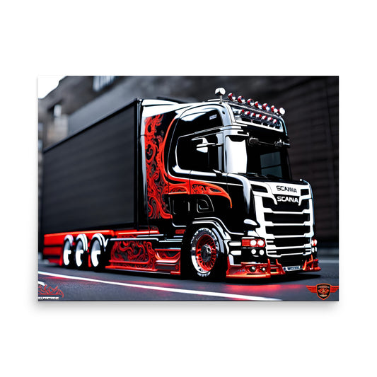 Scania Spectra A Showstopper in Special Paint
